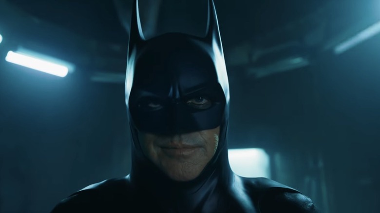 Michael Keaton as Batman in The Flash