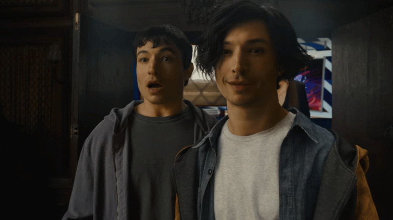 Ezra Miller as Barry Allens in The Flash