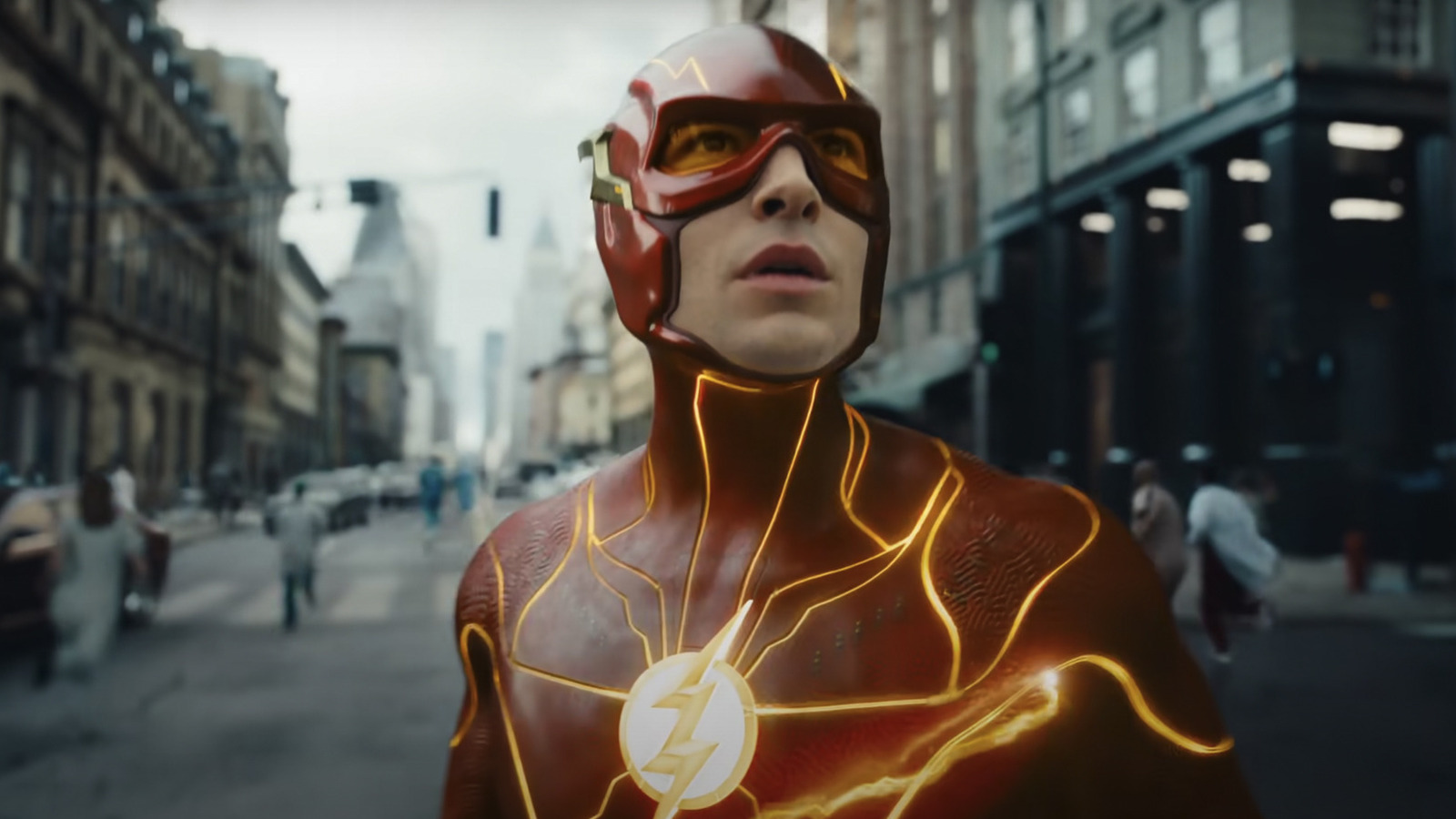 The Flash Review Ezra Miller And Michael Keaton Blast Through The Past