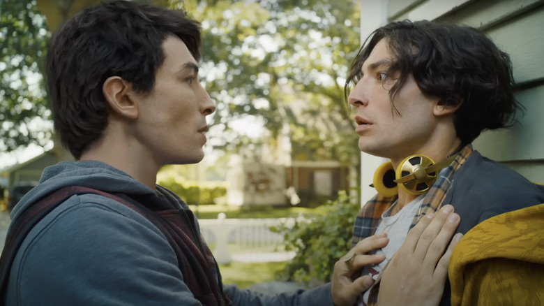 Ezra Miller and Ezra Miller in The Flash