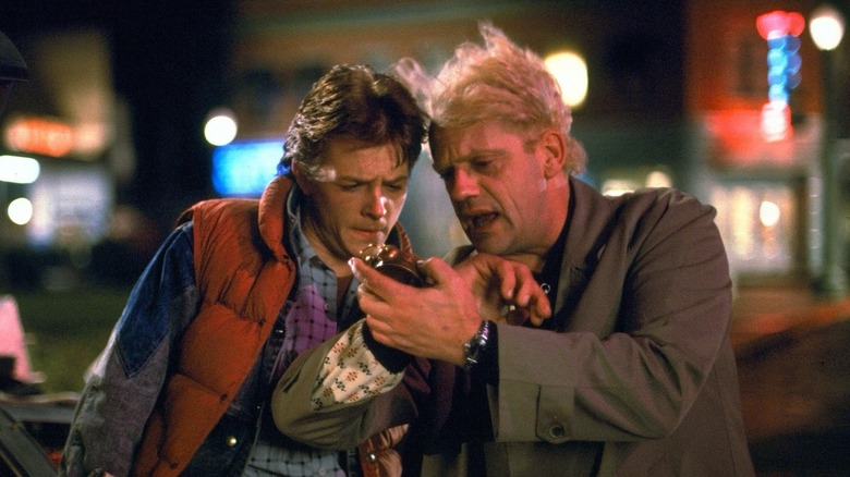 Back to the Future Doc and Marty 