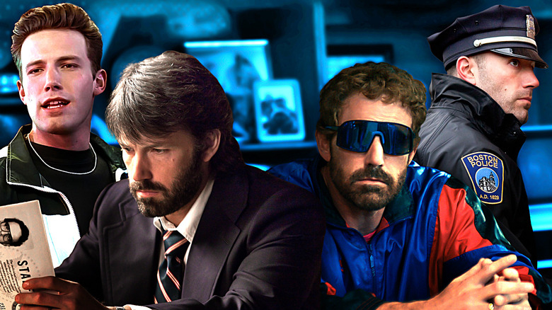 Ben Affleck in Good Will Hunting, The Town, Air, and Argo