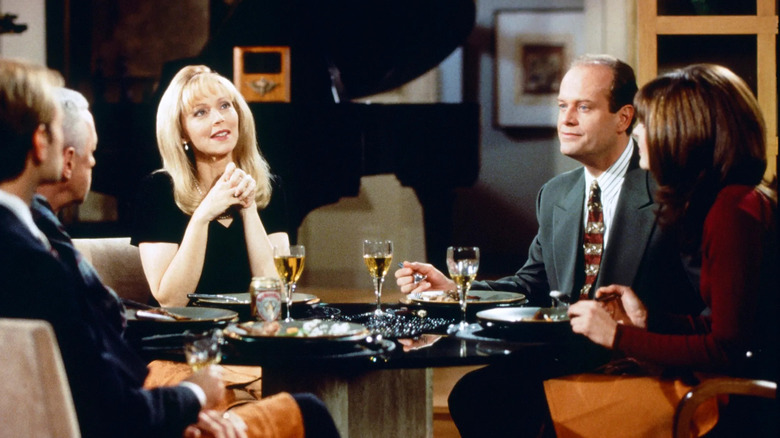 Shelley Long and Kelsey Grammer in Frasier