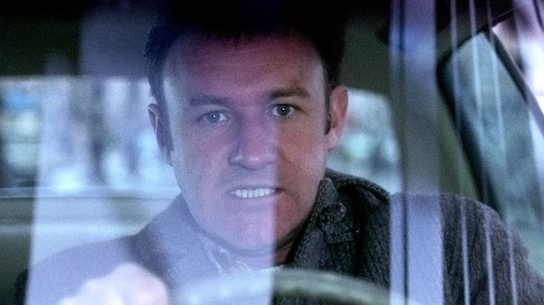 Gene Hackman driving car in The French Connection (1971)