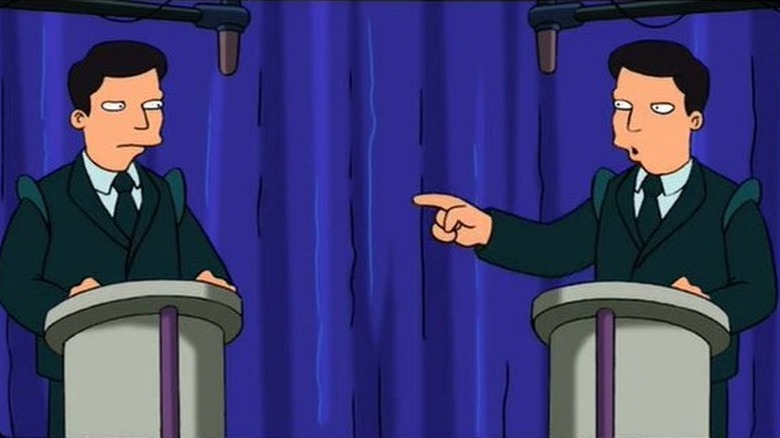 Futurama election John Jackson and Jack Johnson