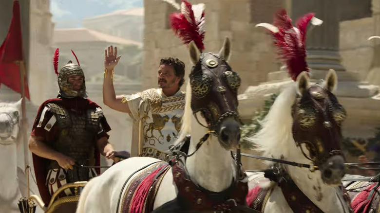 Cavalo Gladiador II Pedro Pascal 