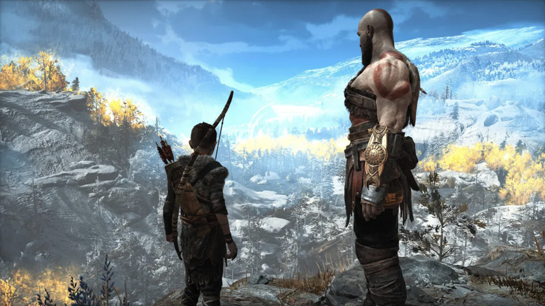 God of War 2018 vista