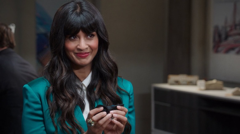 Jameela Jamil in The Good Place