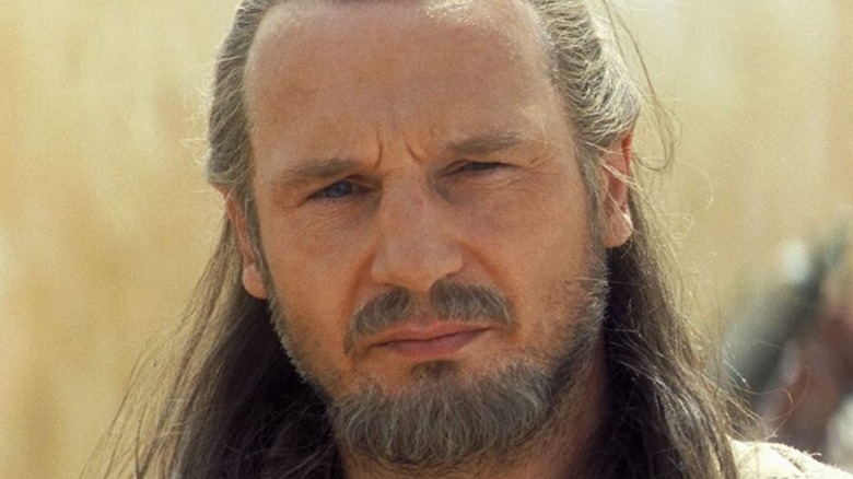 Qui-Gon squints on Tatooine