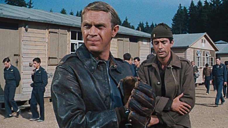 Steve McQueen in The Great Escape