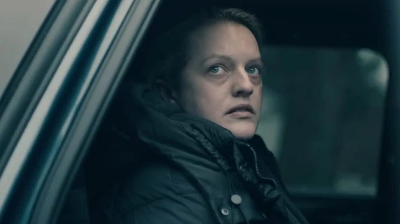 Elisabeth Moss in The Handmaid's Tale