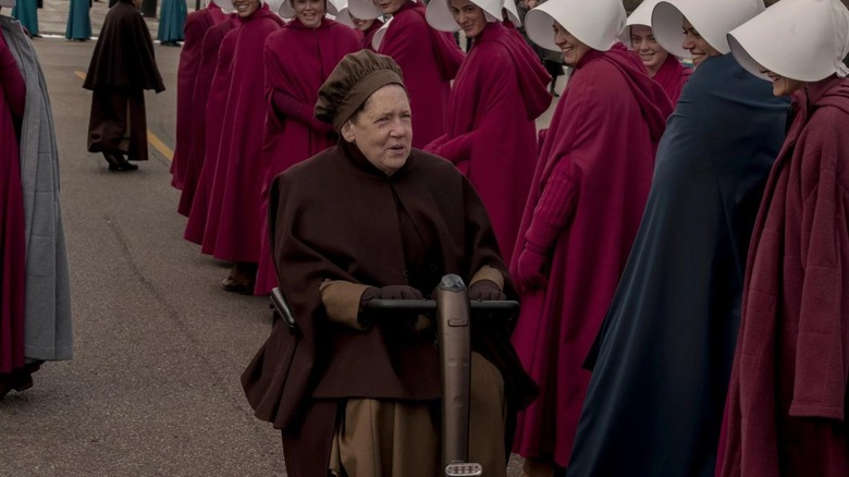 Ann Dowd in a still from The Handmaid's Tale