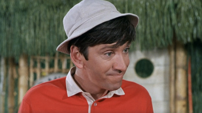 Bob Denver's Willy Gilligan makes a face on Gilligan's Island