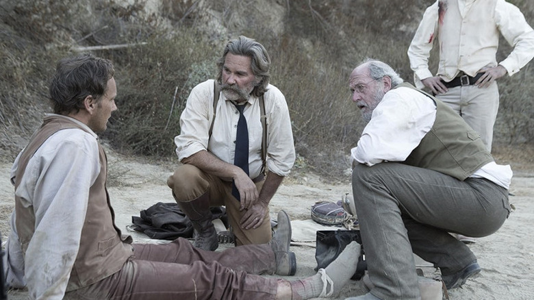 Kurt Russell e o elenco de Bone Tomahawk