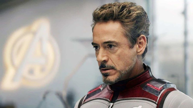 Tony Stark in the Quantum Realm Suit