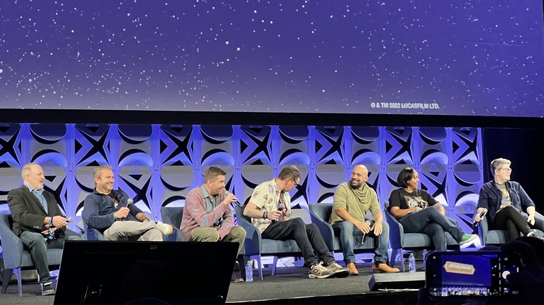 The authors of the High Republic, on stage at Star Wars Celebration