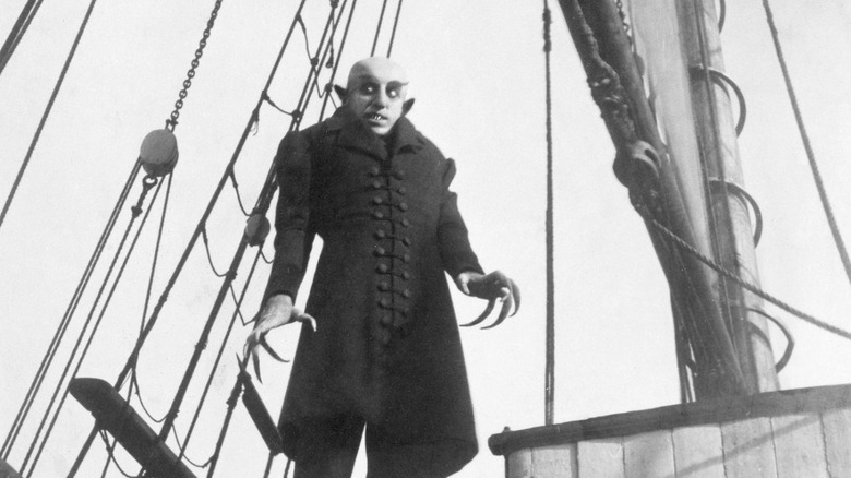 Count Orlok (Max Schreck) stars in Nosferatu: A Symphony of Horror (1922)