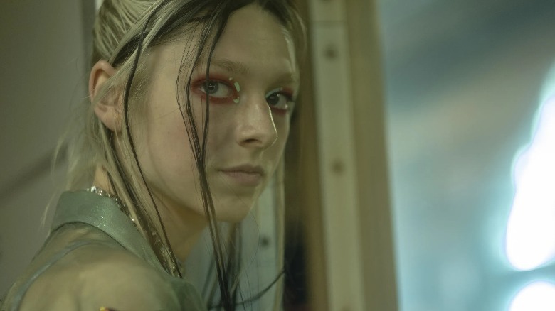 Hunter Schafer as Jules in Euphoria