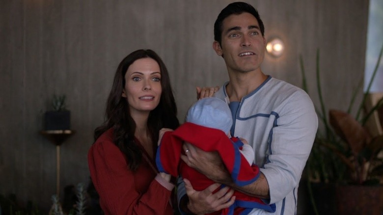 Tyler Hoechlin and Bitsie Tulloch in Superman & Lois