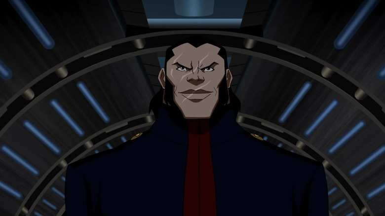 Vandal Savage sorrindo em jovens justiça