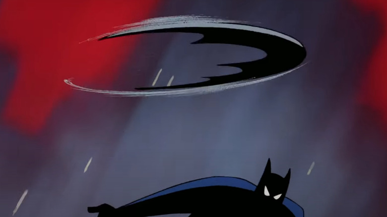 batman animated series batarang