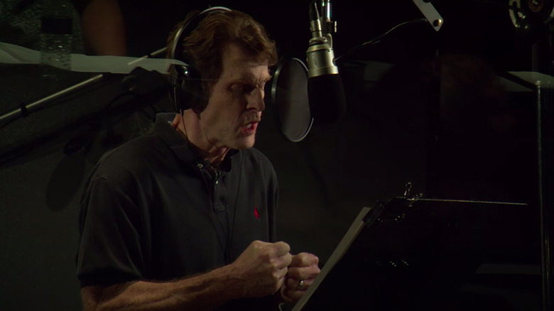 Kevin Conroy voice acting booth