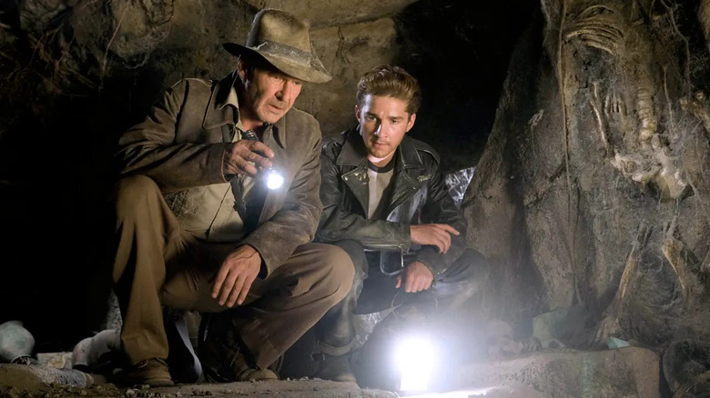 shia labeouf harrison ford indiana jones and the kingdom of the crystal skull