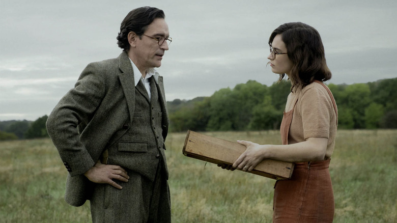 Ben Chaplin and Lily James