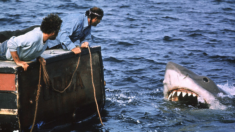 Jaws Richard Dreyfuss Robert Shaw Shark