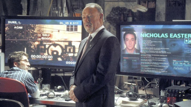 Gene Hackman as Rankin Fitch rigs the jury selection of Nicholas Easter in Runaway Jury