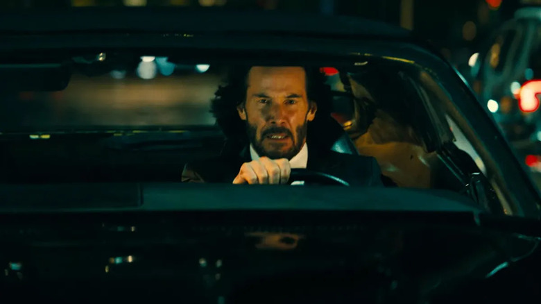 John Wick Chapter 4 windswept wick car