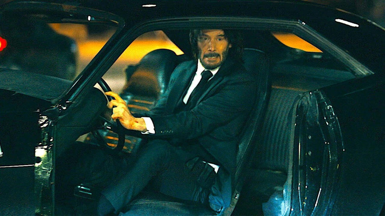 John Wick Chapter 4 open car door