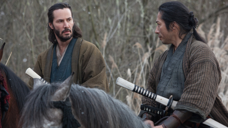 47 Ronin Hiroyuki Sanada and Keanu Reeves