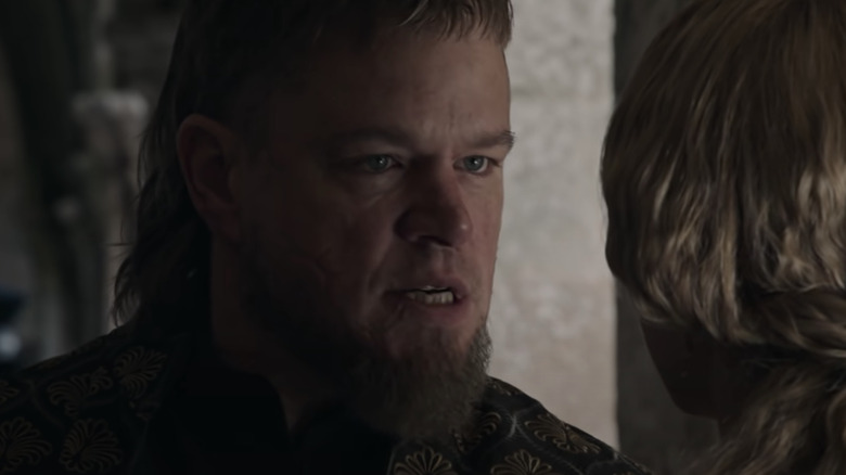 Matt Damon Last Duel Mullet