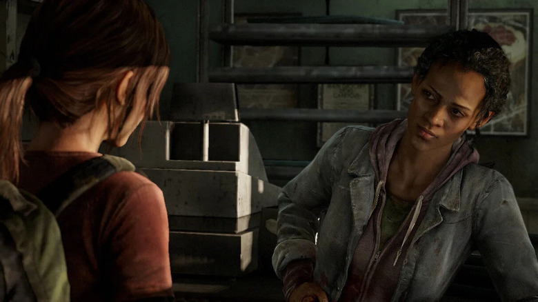 Marlene and Ellie in The Last of Us