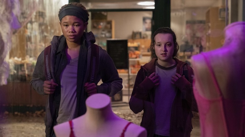 Storm Reid and Bella Ramsey in The Last of Us