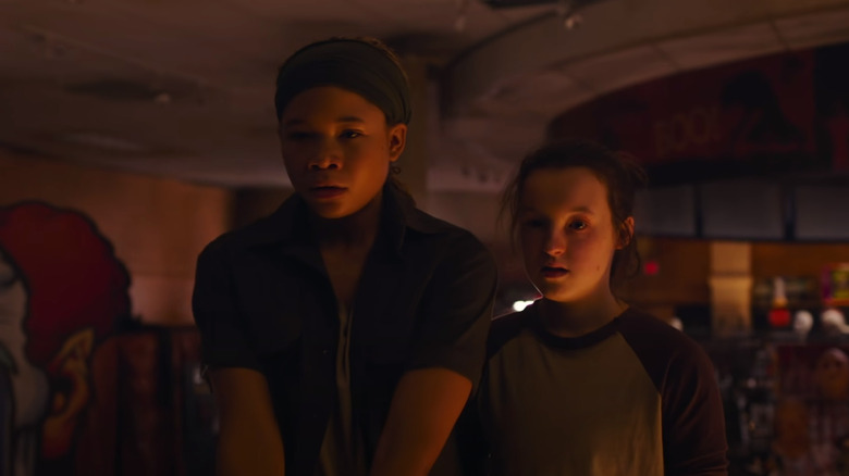 Storm Reid and Bella Ramsey in The Last of Us