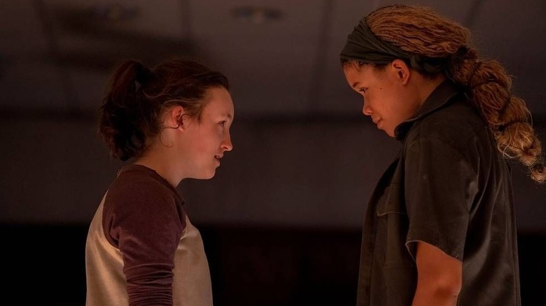 Bella Ramsey and Storm Reid in The Last of Us