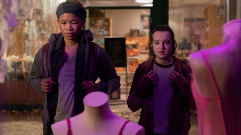 Storm Reid and Bella Ramsey in The Last of Us