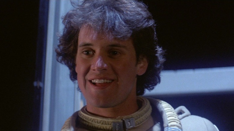 Lance Guest como Alex sorrindo no último Starfighter