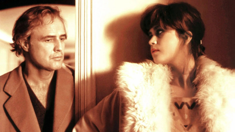 Marlon Brando and Maria Schneider in Last Tango in Paris