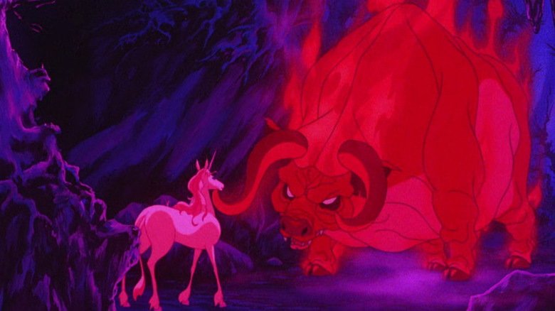 The Last Unicorn and the Red Bull