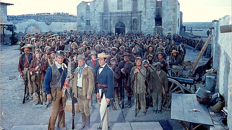 The Alamo John Wayne Davy Crockett