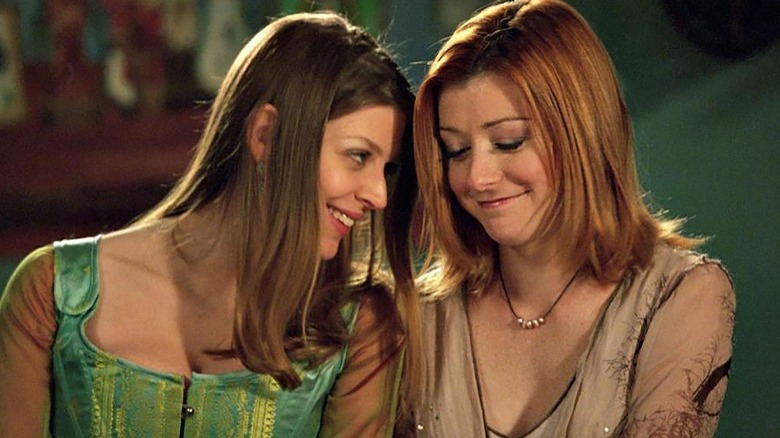 Amber Benson, Alyson Hannigan, Buffy the Vampire Slayer