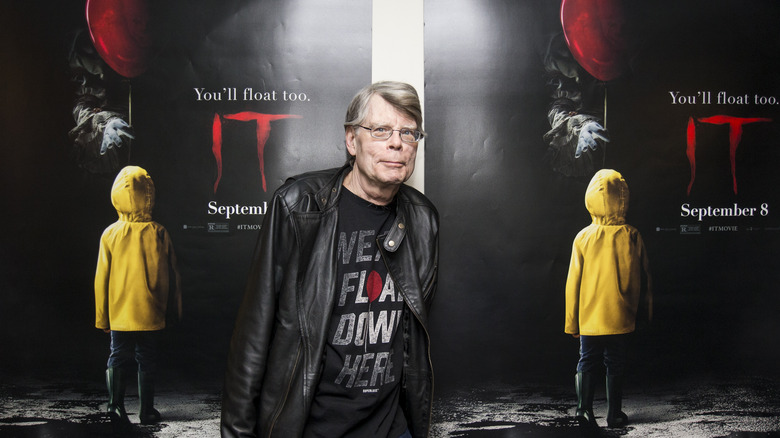 Stephen King at the It premiere