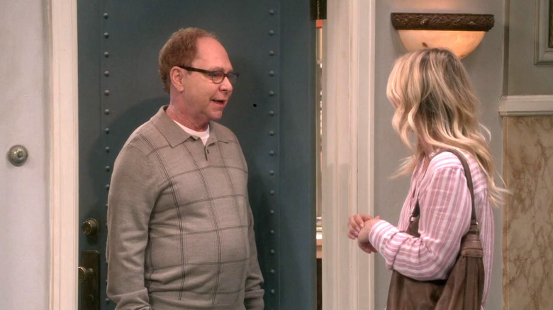 Teller the Magician as Mr. Fowler and Kaley Cuoco as Penny on The Big Bang Theory