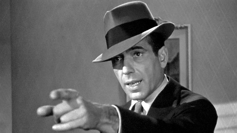 Humphrey Bogart as Sam Spade in The Maltese Falcon