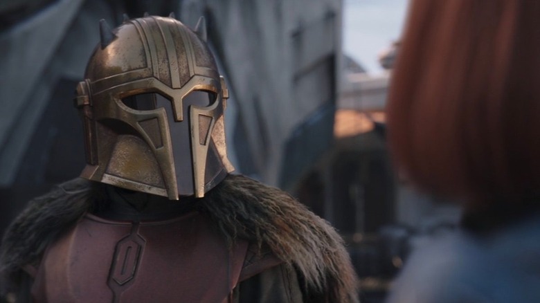 Emily Swallow as The Armorer in The Mandalorian