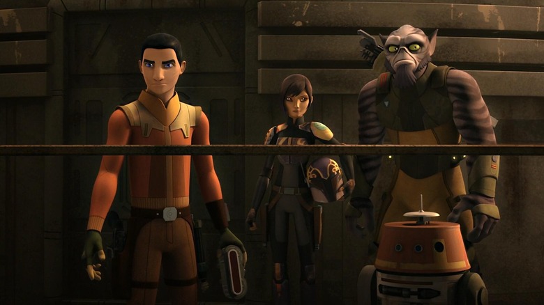 Star Wars Rebels Ghost crew 