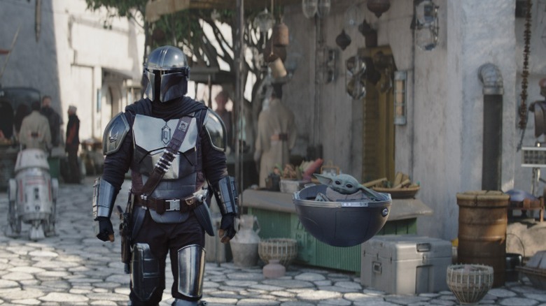 A still from The Mandalorian